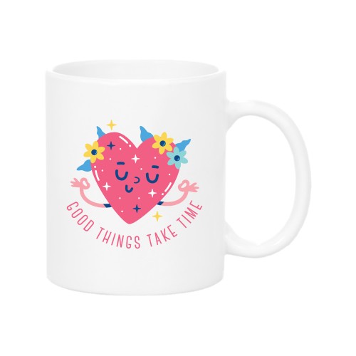 Prt Good Things Take Time Mug